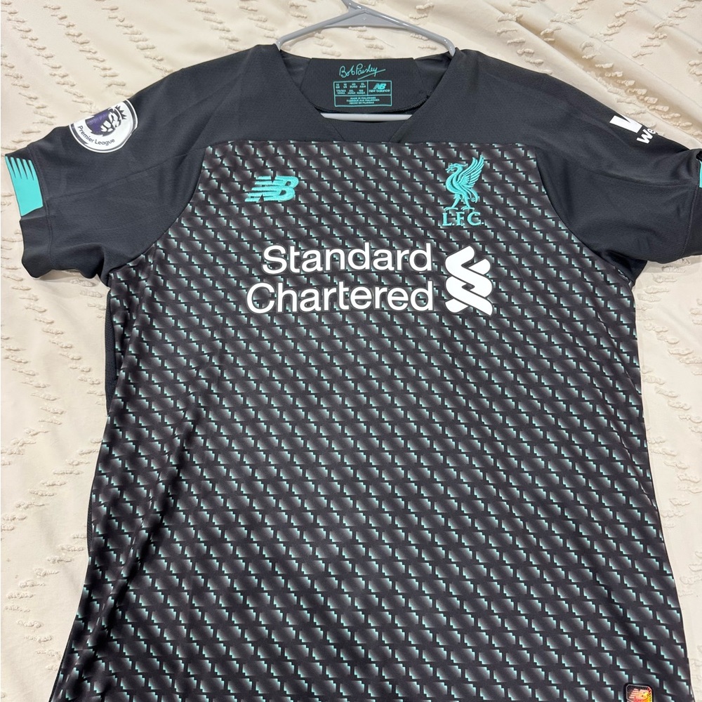 New Balance Black Liverpool FC Men's Shirt